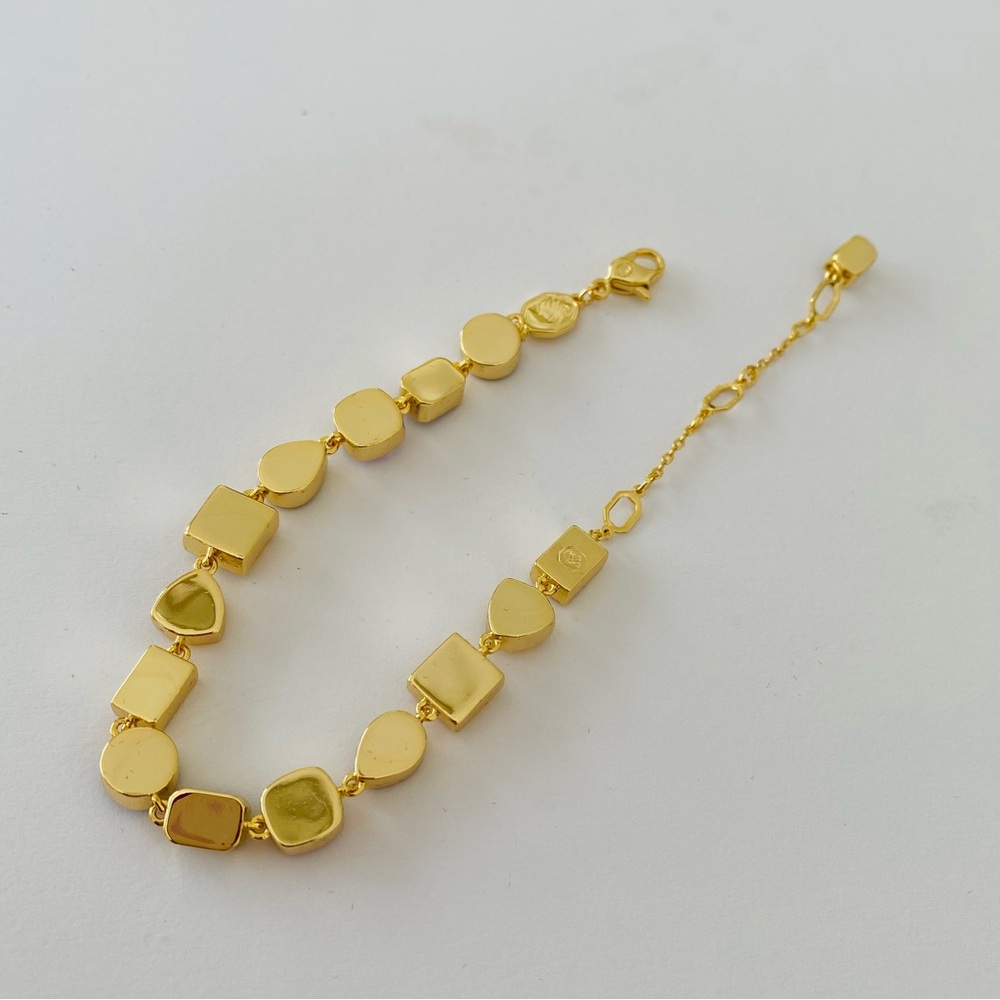 New in Box $320 Swarovski Imber Multicolor Crystals Gold Tone Bracelet - Picture 7 of 9
